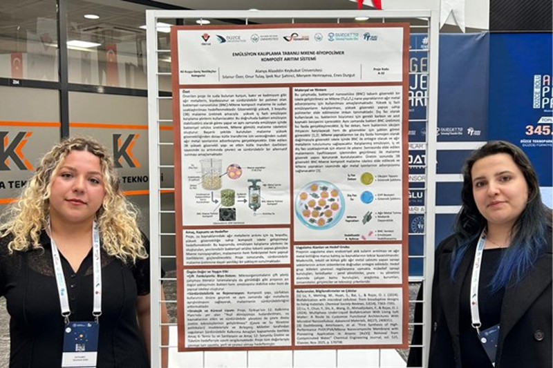 Genetik ve Biyomühendislik Bölümü Öğrencilerimiz AR-GE Proje Pazarı’nda Projelerini Sundu